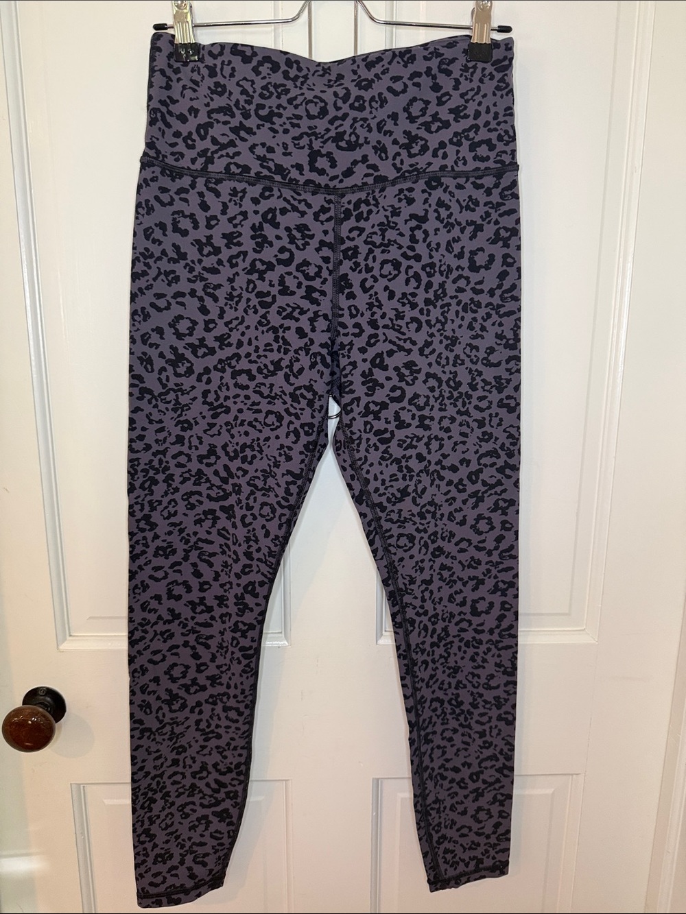 Athleta Leopard Print Elevation Ultra High-Rise Leggings